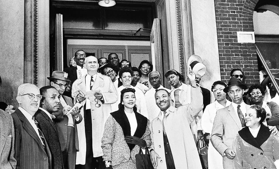 Dr. Martin Luther King Jr. at Harlem Hospital
